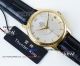 Perfect Replica Omega De Ville Blue Roman Dial Yellow Gold Case Watch (3)_th.jpg